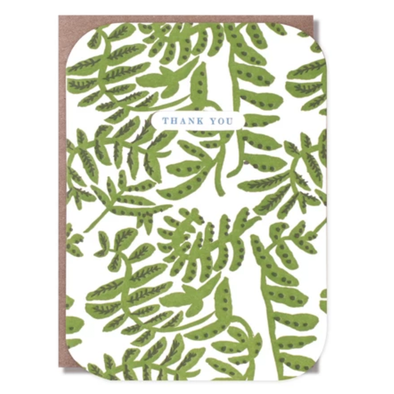 Vines Thank You Card by Egg Press