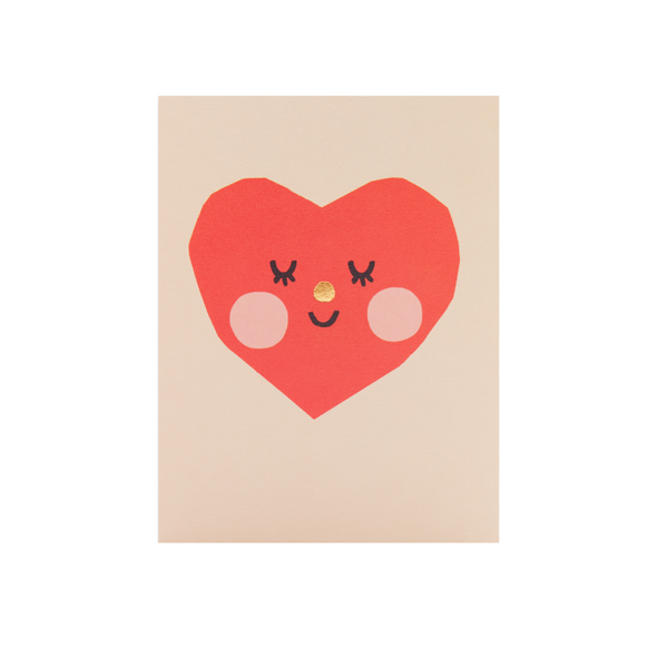Ekaterina Trukhan Heart Card by Lagom