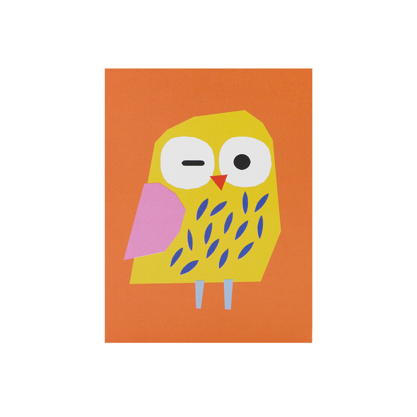 Ekaterina Trukhan Owl Card by Lagom