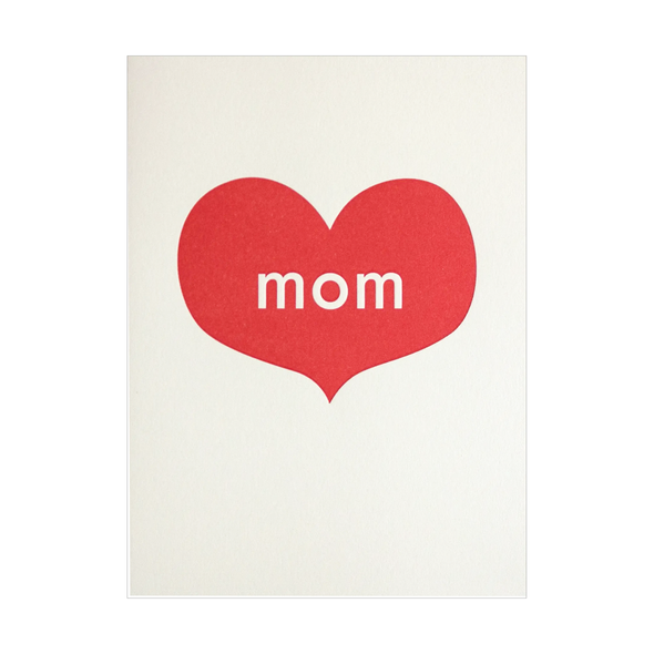 Mom Big Heart Card by Fugu Fugu