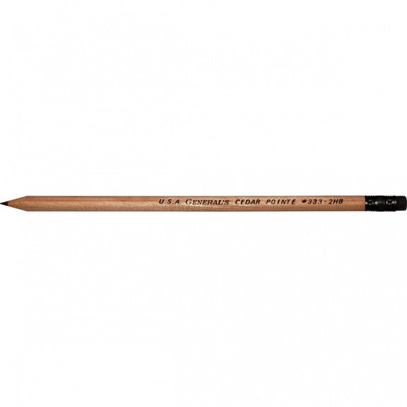 General Pencil Cedar Pointe Graphite Pencils W/Sharpener 5/Pkg