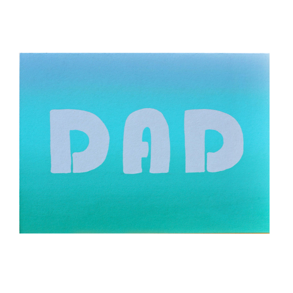 Dad Gradient Card by Gold Teeth Brooklyn
