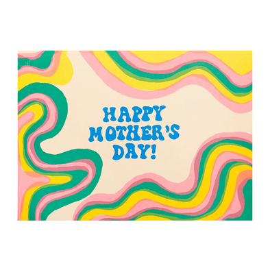 Mother's Day Squigges Card by Gold Teeth Brooklyn