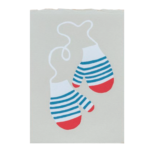 Two Mittens Card by Alphabet Studios