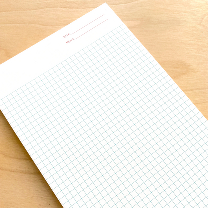 Split Graph Ruled Notepads Graph Note Pad by Shorthand – Little Otsu