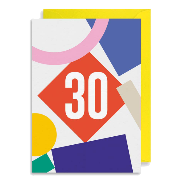 30 Card by Graphic Factory