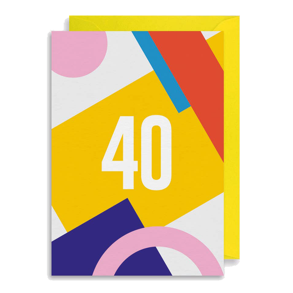 40 Card by Graphic Factory