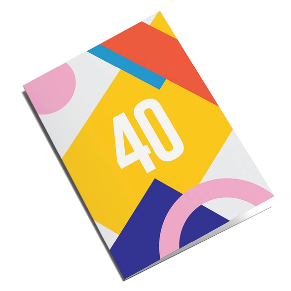 40 Card by Graphic Factory