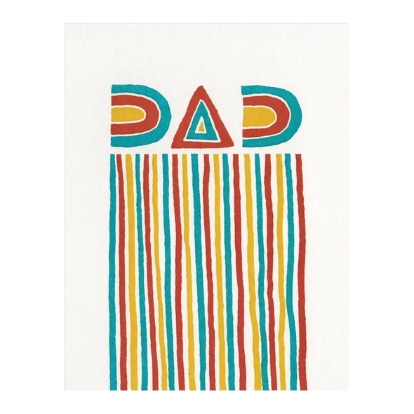Dad Stripe Card by Hammerpress