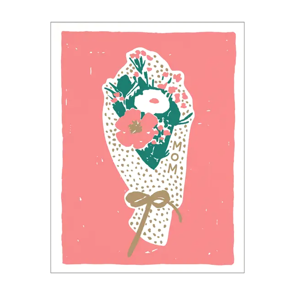 Mom Bouquet Card by Hammerpress