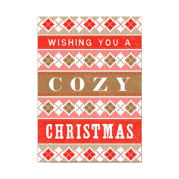Cozy Christmas Card Set by Hammerpress