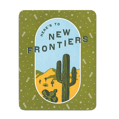 New Frontiers Card by Hammerpress