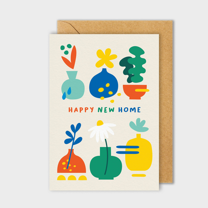 Happy New Home Card by Graphic Factory