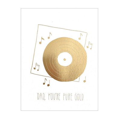 Pure Gold Dad Card by Hartland Brooklyn