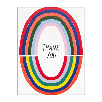 Thank You Rainbow Arches Card by Hartland