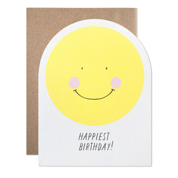 Happiest Birthday Smiley Card by Hartland