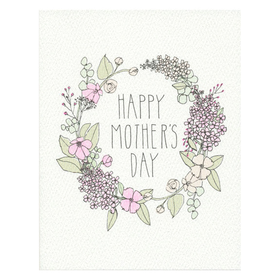 Mother's Day Wreath Card by Hartland