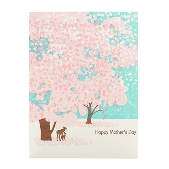 Happy Mother's Day Deer Card by Ilee