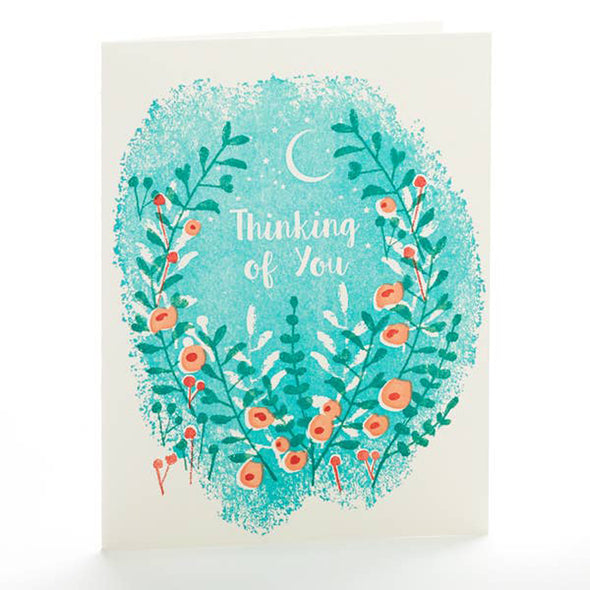 Flowers Thinking of You Card by Ilee