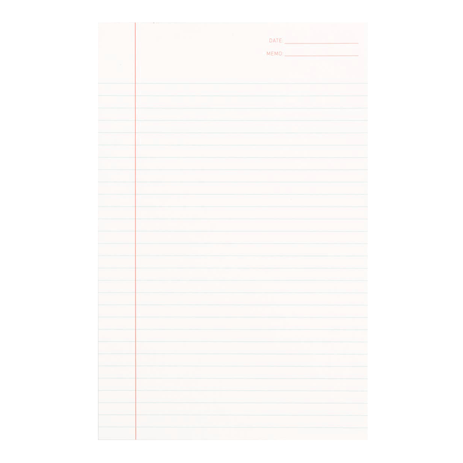Lined Note Pad by Shorthand