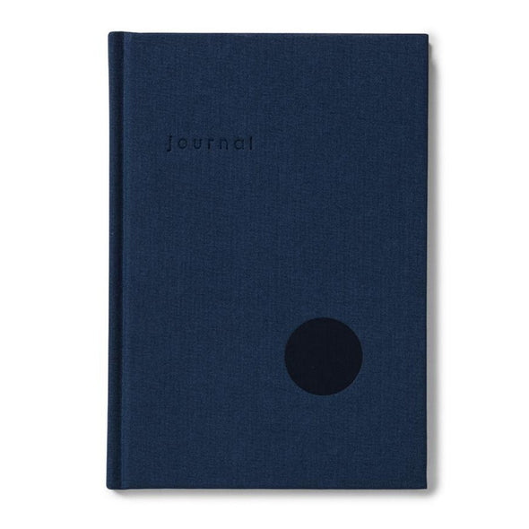 Navy Dot Journal (dot grid) by Kartotek