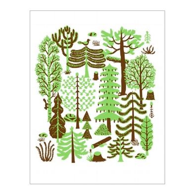 Metsa Postcard by Kauniste