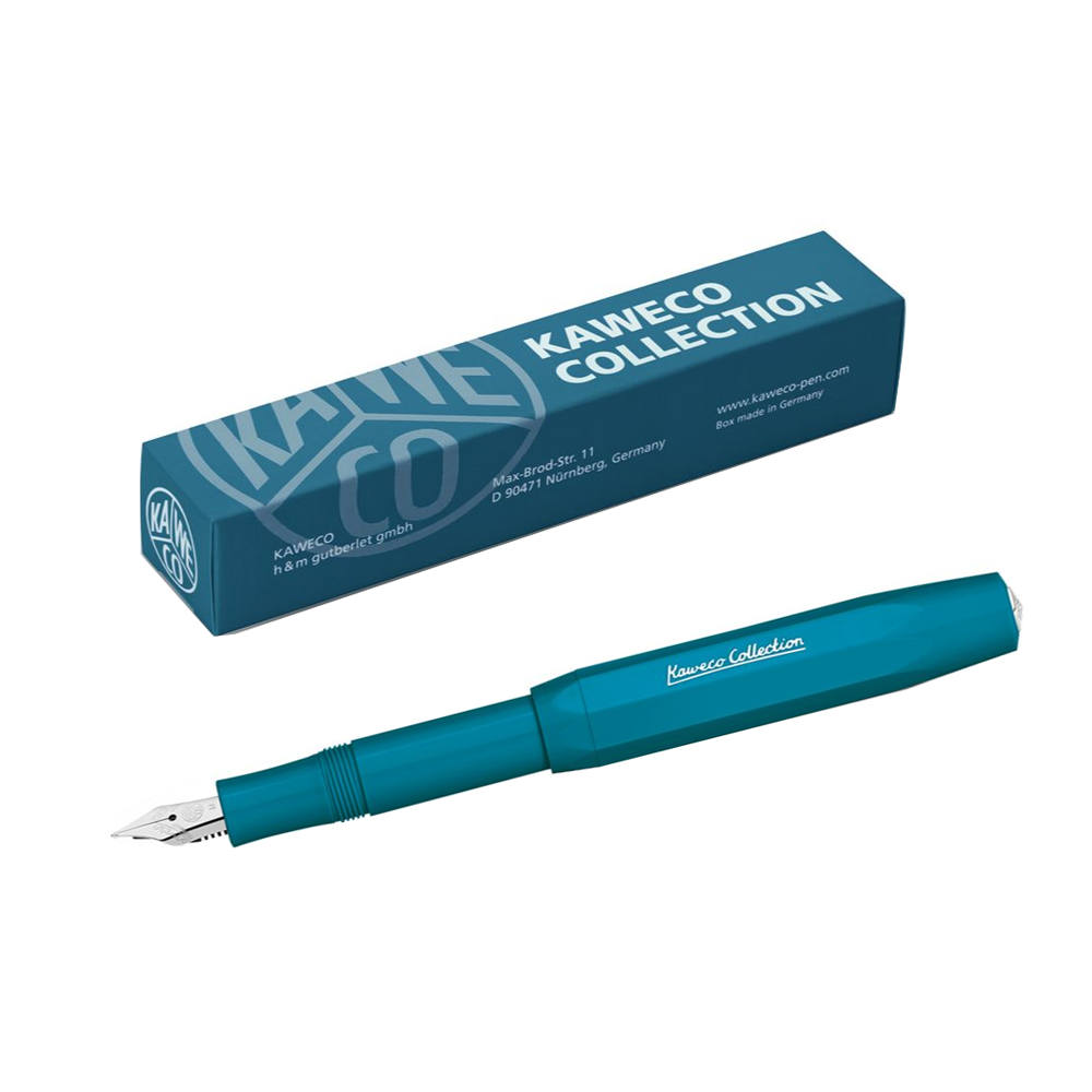 Sport Fountain Pen Cyan Edition by Kaweco