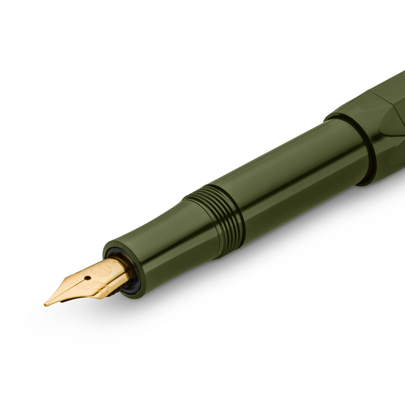 Sport Fountain Pen Dark Olive Edition by Kaweco