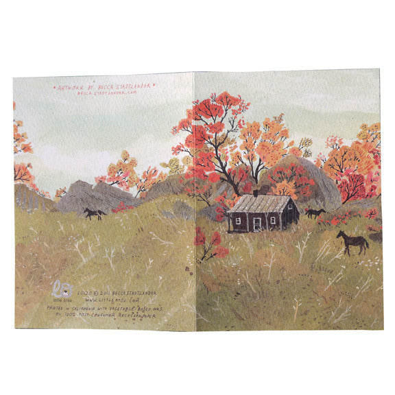 Becca Stadtlander Autumn Card by Little Otsu
