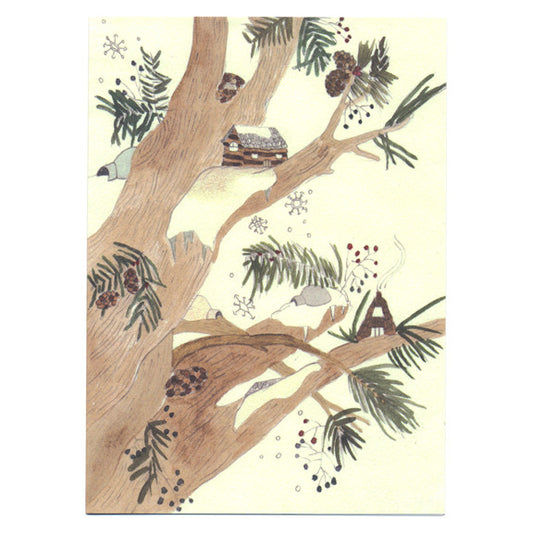 Jennie Smith Winter Card by Little Otsu