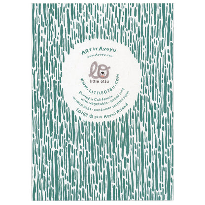 Ayumi Piland Hugs Card by Little Otsu