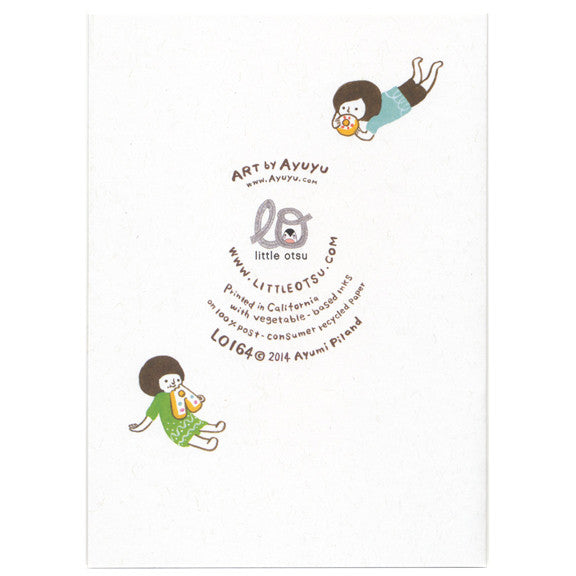 Ayumi Piland Thank You Cookies Card by Little Otsu