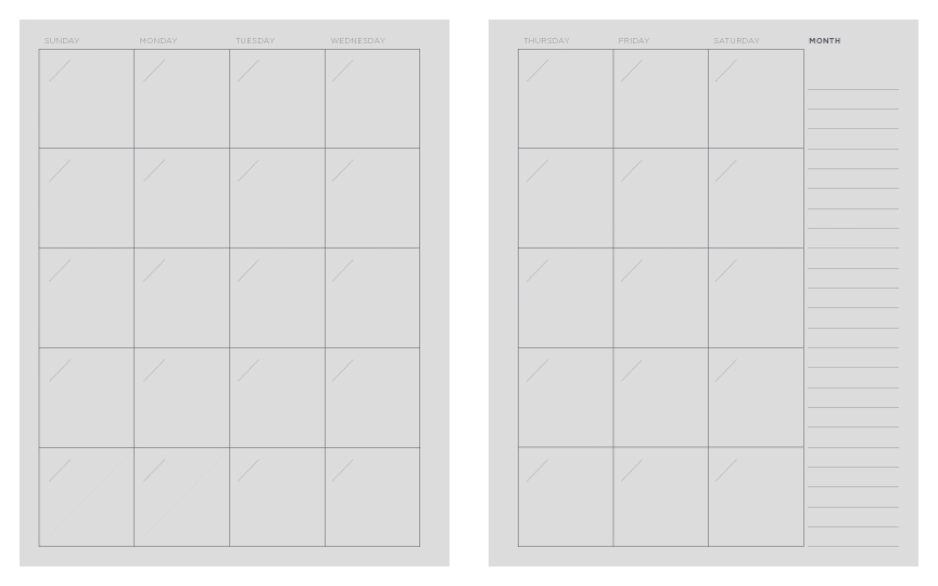 Little Otsu Annual Vol. 12 Elemental Weekly & Monthly Planner
