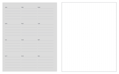 Little Otsu Annual Vol. 12 Elemental Weekly & Monthly Planner
