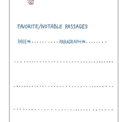 Martine Workman Reading Bookmark Pack by Little Otsu