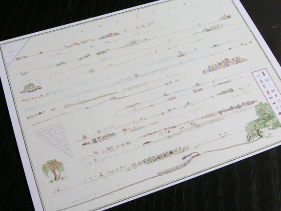 Lart C. Berliner Come Along Postcard by Little Otsu