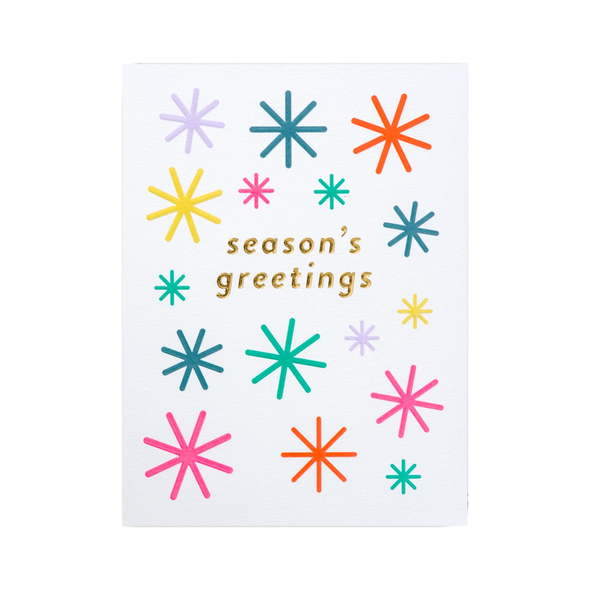 Cozy Season's Greetings Card by Lagom