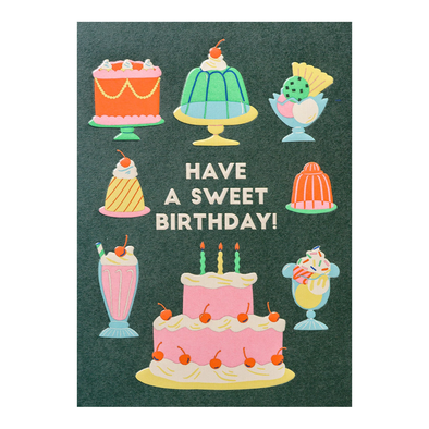 Naomi Wilkinson Have a Sweet Birthday Card by Lagom Design