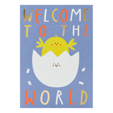 Susie Hammer Welcome to the World Card by Lagom