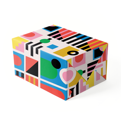 Kelly Hyatt Zug Gift Wrap Single Sheet by Lagom Design