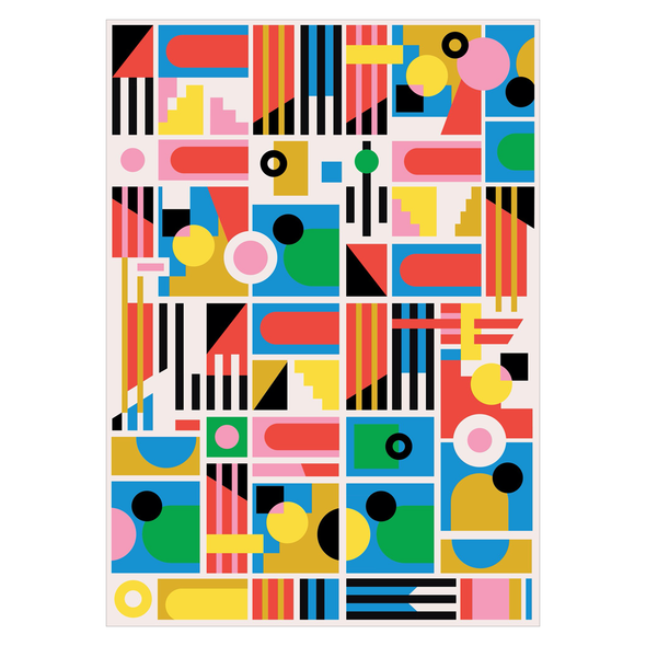 Kelly Hyatt Zug Gift Wrap Single Sheet by Lagom Design