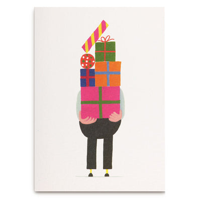 Daniel Frost Pile of Presents Card by Lagom Design