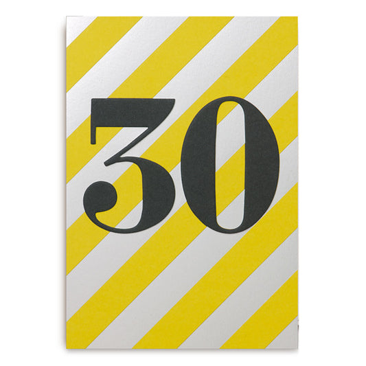 Postco 30 Card by Lagom Design