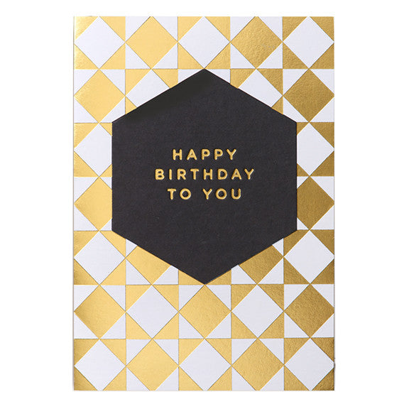 Postco Happy Birthday Card by Lagom Design
