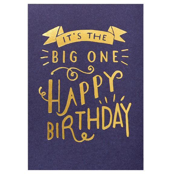 Steph Baxter It's the Big One Card by Lagom Design