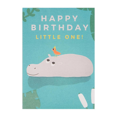 Naomi Wilkinson Happy Birthday Little One Card by Lagom Design