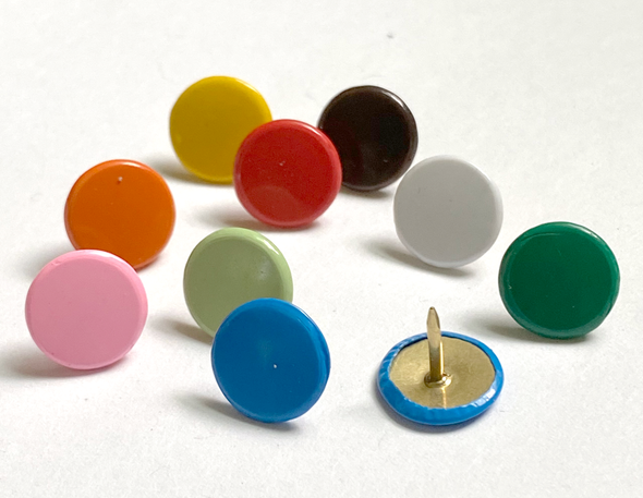 Color Pushpins by Leone Dell'era