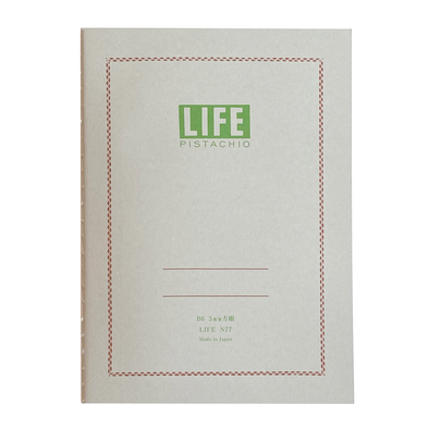 Pistachio Notebook B6 by Life