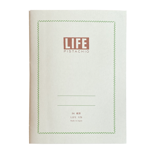 Pistachio Notebook B6 by Life