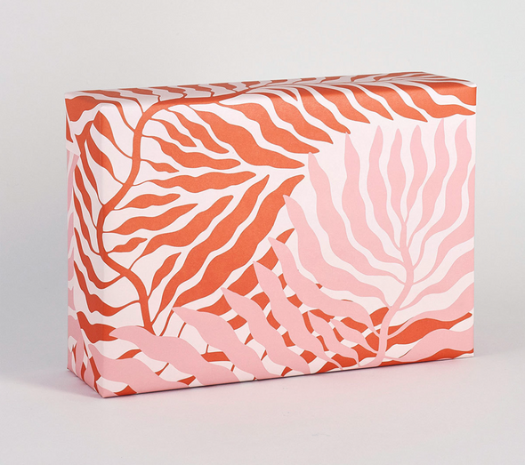 Linnea And-Ast Leaves Wrapping Paper Single Sheet by Wrap